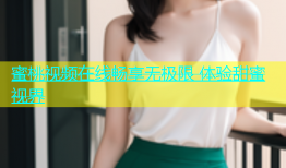 蜜桃视频在线畅享无极限 体验甜蜜视界