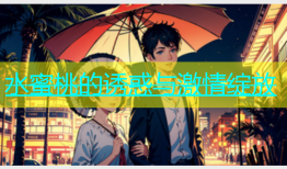 水蜜桃的诱惑与激情绽放