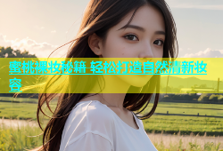 蜜桃裸妆秘籍 轻松打造自然清新妆容